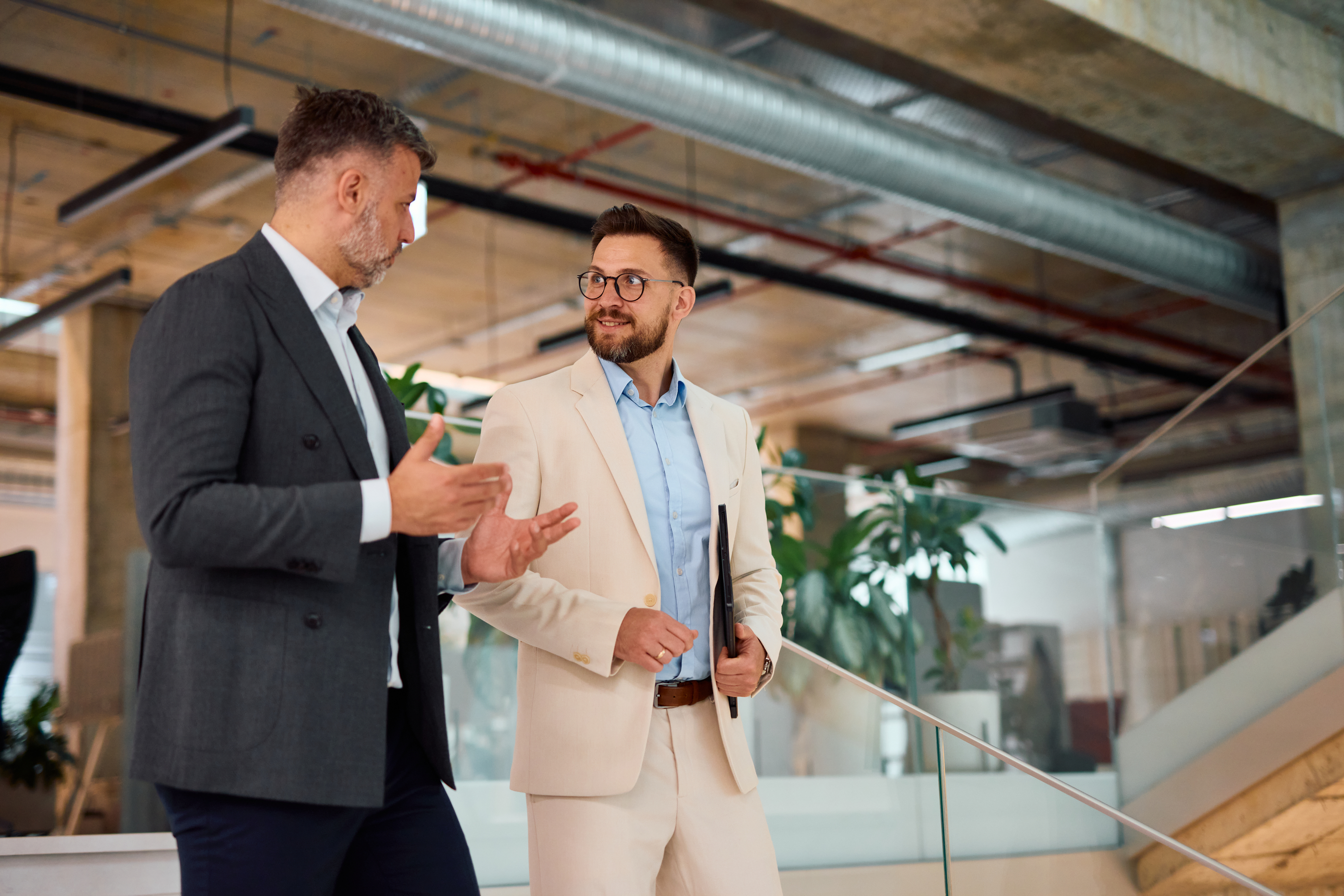 Executives im Gespräch